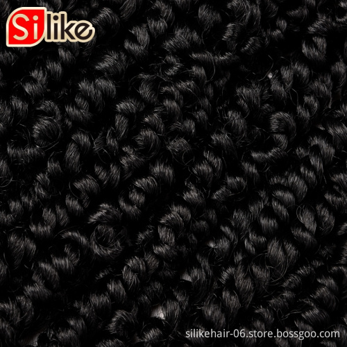 Manufacturer price  Passion Spring Twists Hair Synthetic Crotchet Hair Extensions Pre Looped Ombre Crochet Braids Nubian Twist